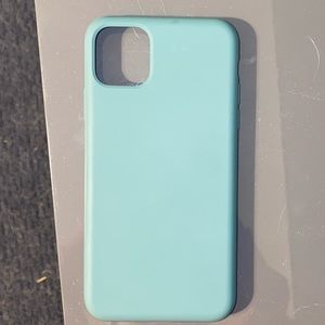 Turquoise IPhone 11 Pro Max Phone case. Like new.